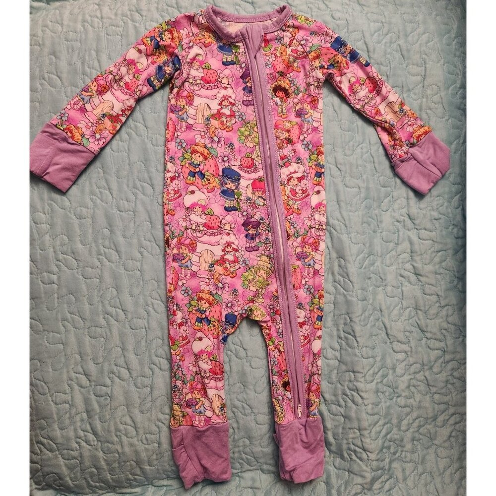 Strawberry Shortcake Bamboo Romper 3-6 Months